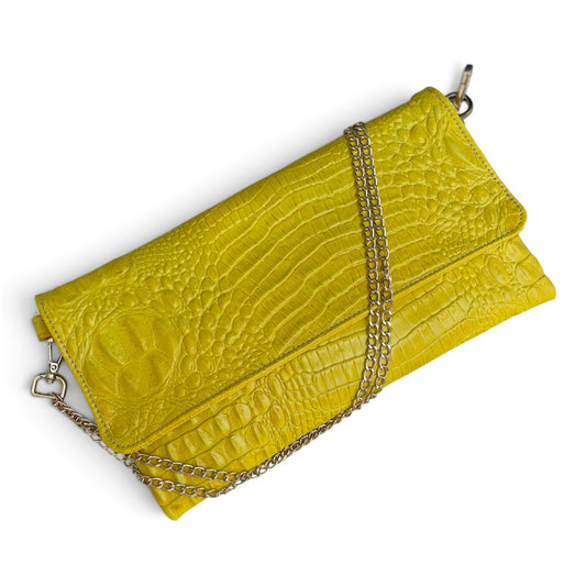 Clutch giallo sole