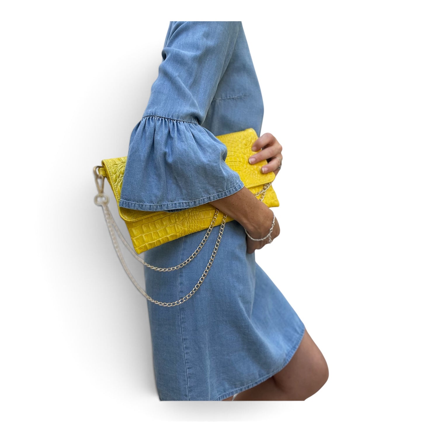 Clutch giallo sole