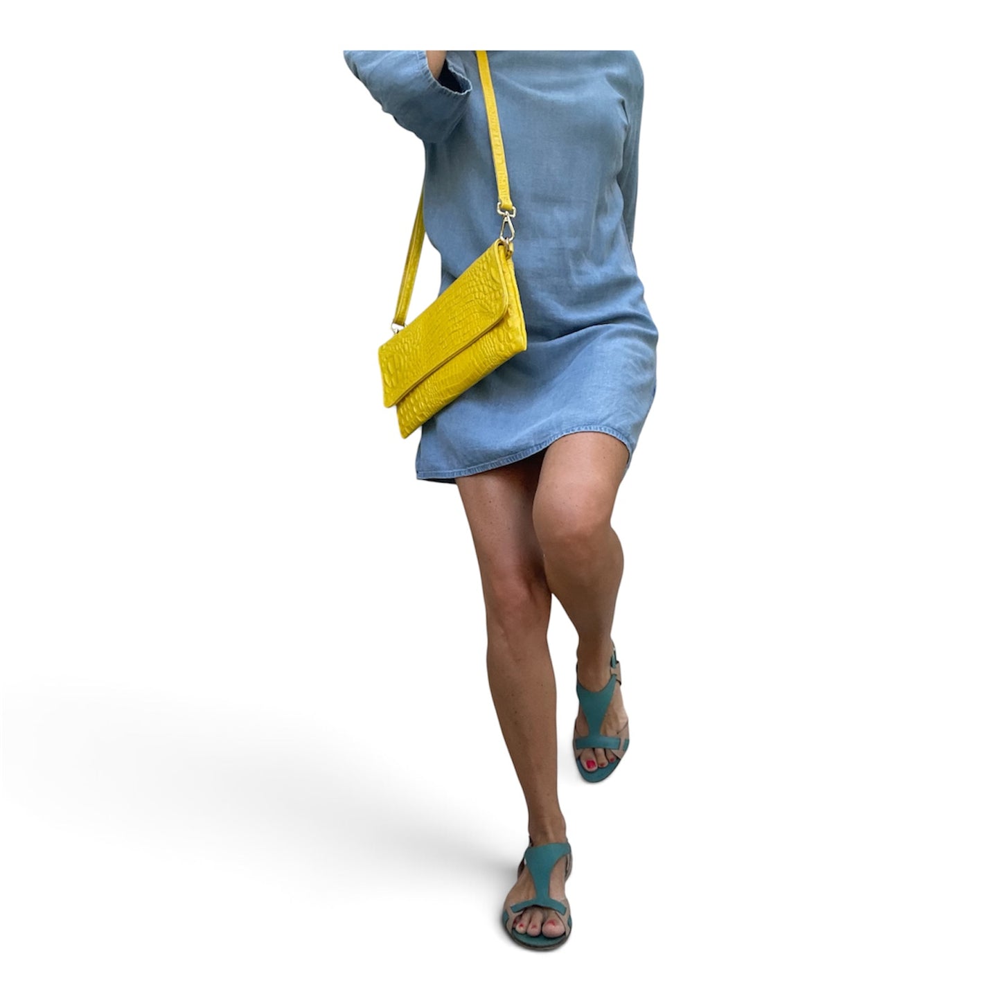 Clutch giallo sole