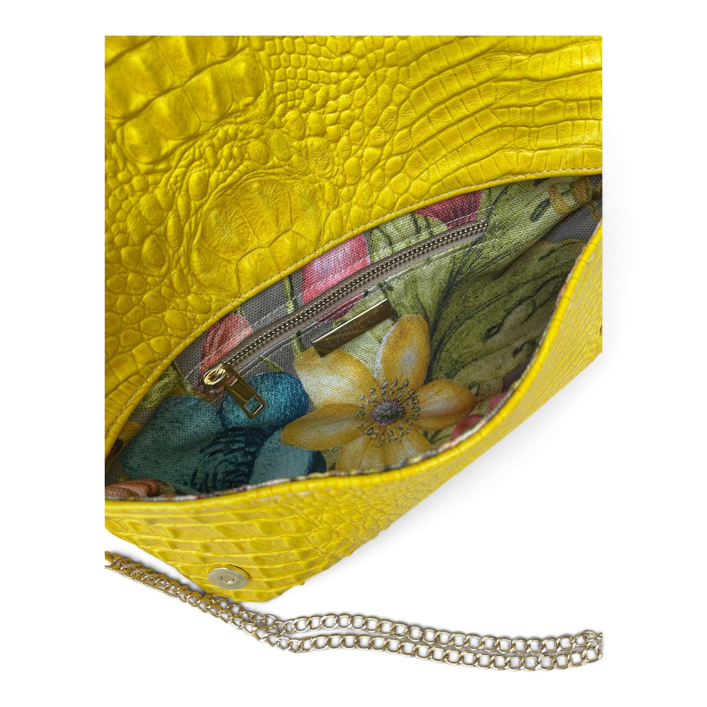 Clutch giallo sole