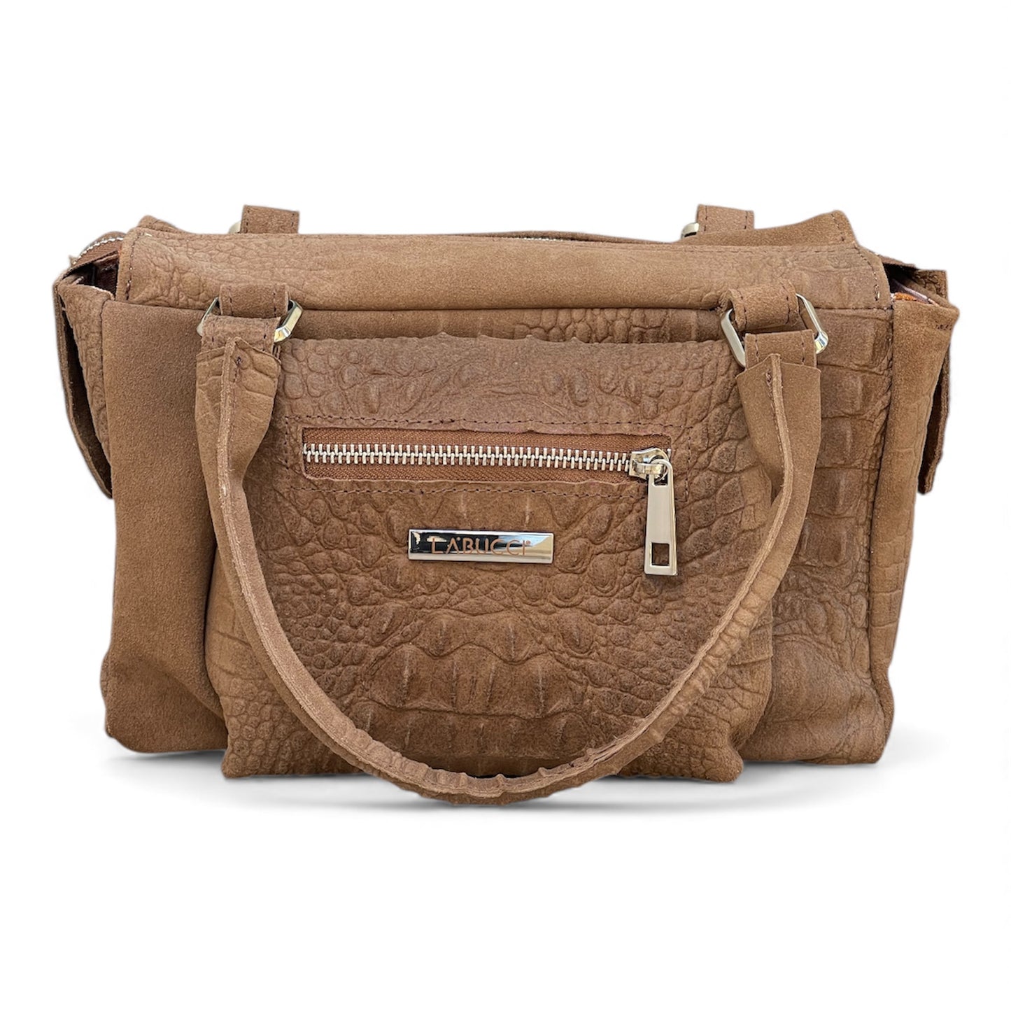 Fairy Bag suede caramello