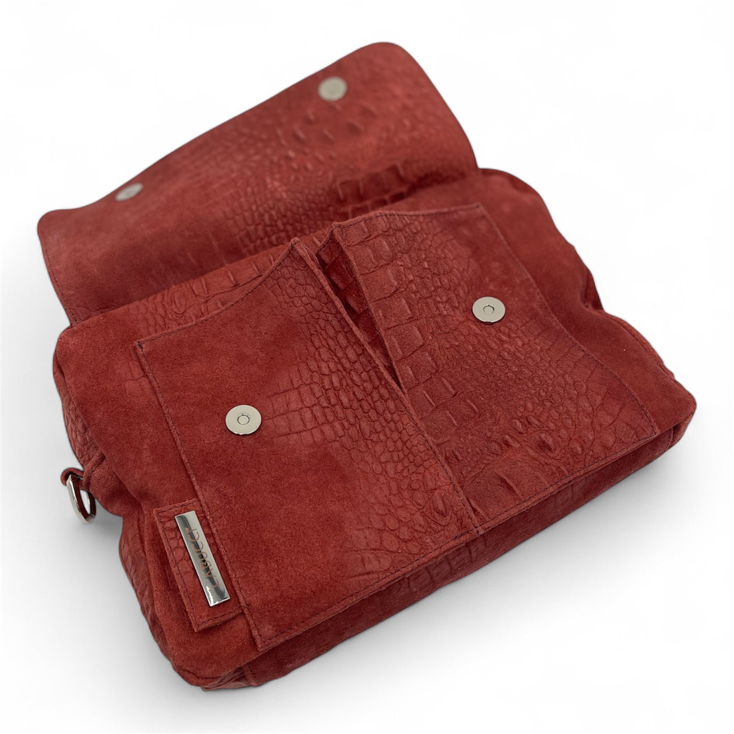 Pepita suede ruggine