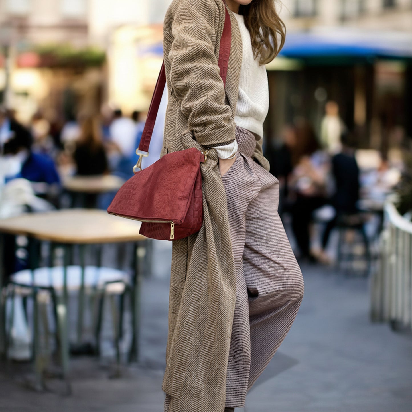 Ninety suede Terra bruciata di Siena