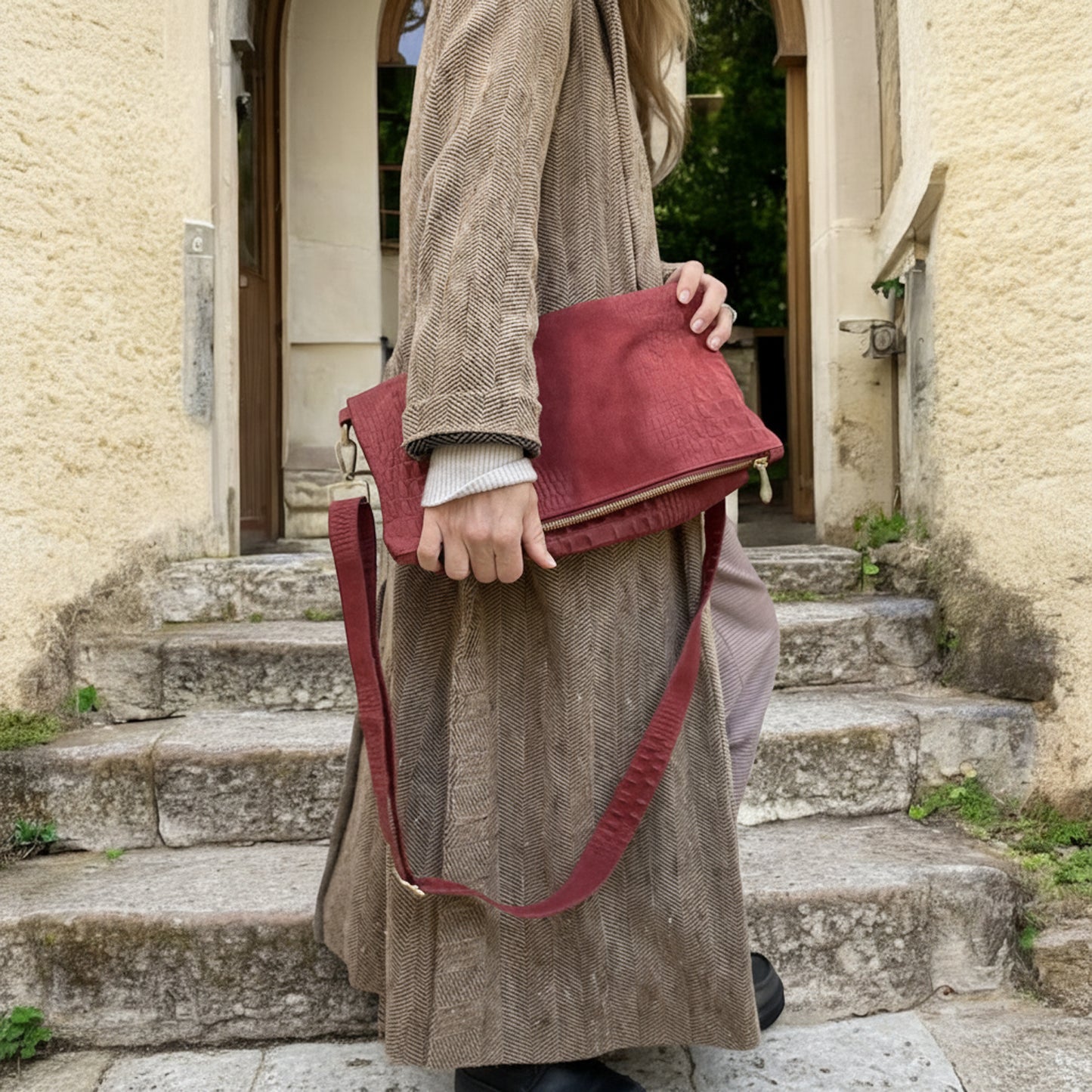 Ninety suede Terra bruciata di Siena