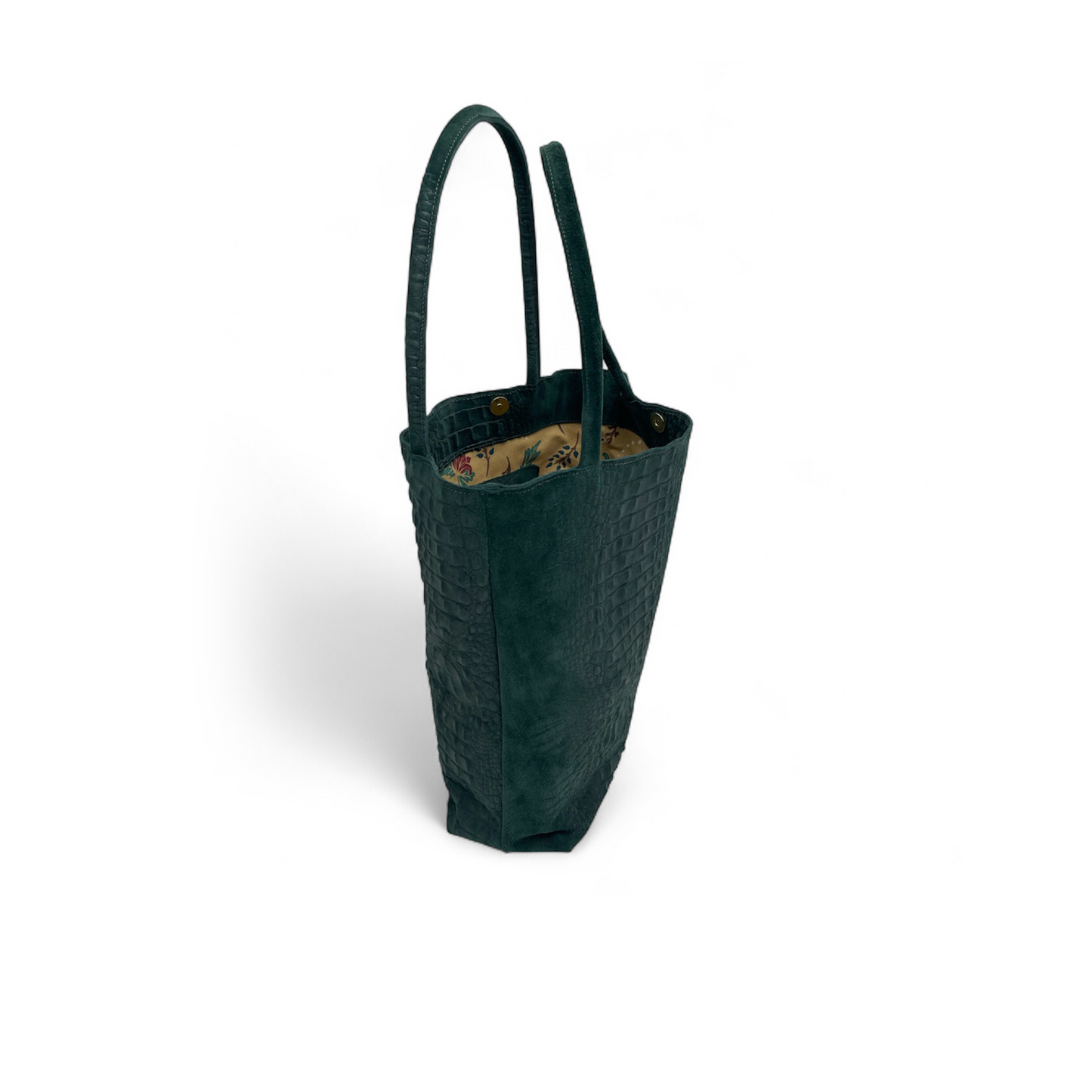 Weekly suede petrolio