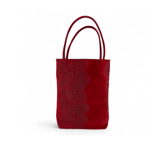 Weekly suede rossa