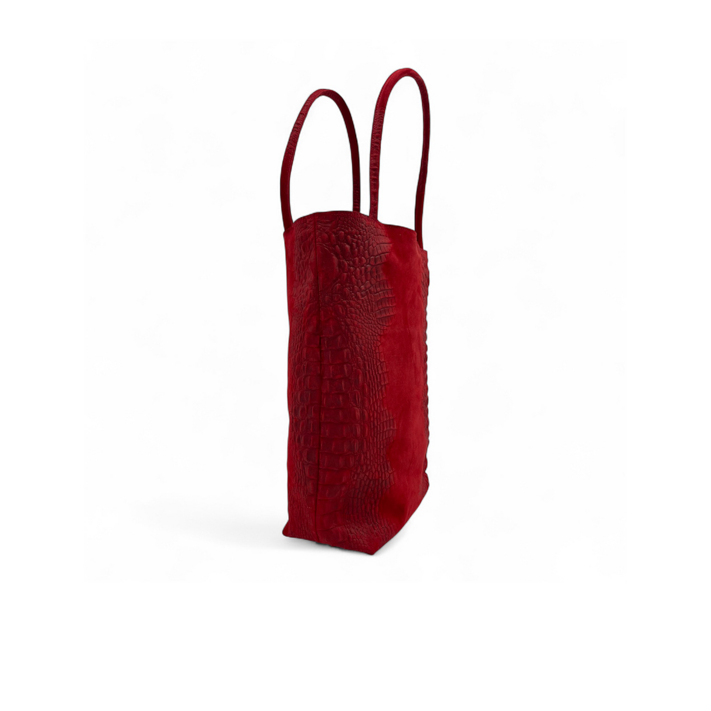 Weekly suede rossa